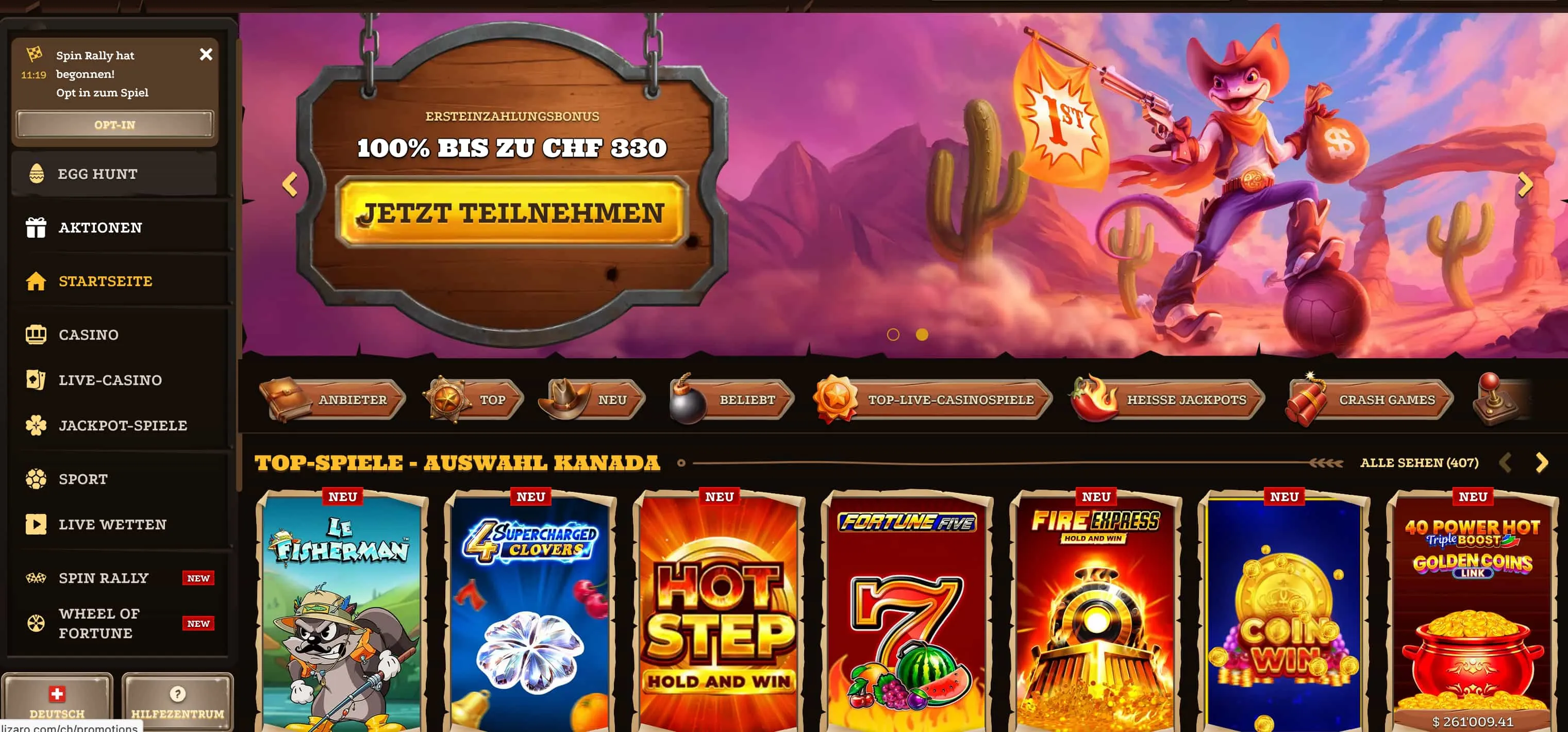 Neues Konto anlegen im Lizaro Casino: Anleitung f&uuml;r Einsteiger